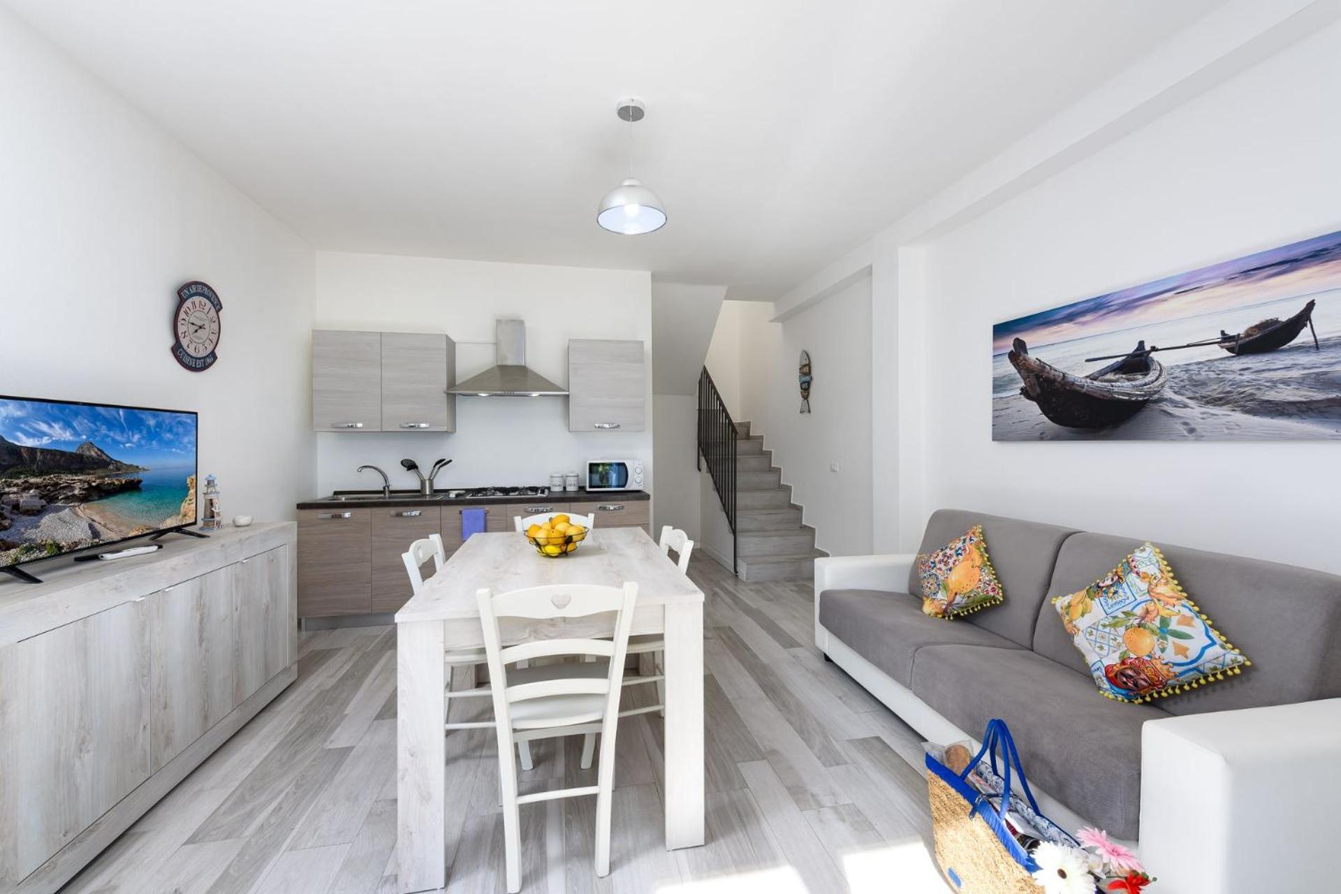 Cala Azzurra Macari Bed And Breakfast And Holidays House الغرفة الصورة